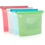 IMIKE Reusable Silicone Food Storage Bags- Food Grade Freezer Bags Airtight Seal Preservation Containers for Cooking, Lunch, Snack, Sandwich, Sous Vide, Baby Food, 4-Pack IMIKE Reusable Silicone Food Storage Bags- Food Grade Freezer Bags Airtight Seal Preservation Containers for Cooking, Lunch, Snack, Sandwich, Sous Vide, Baby Food, 4-Pack