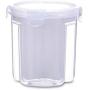 KyStudio Rice Beans Stoarge Jar With Seal Cover 4 Lattices Refrigerator Food Preservation Container Plastic Kitchen Storage Box