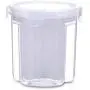 KyStudio Rice Beans Stoarge Jar With Seal Cover 4 Lattices Refrigerator Food Preservation Container Plastic Kitchen Storage Box KyStudio Rice Beans Stoarge Jar With Seal Cover 4 Lattices Refrigerator Food Preservation Container Plastic Kitchen Storage Box