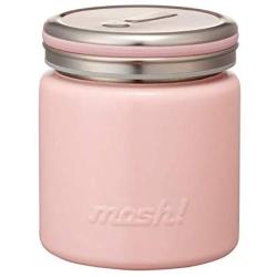 Mosh Thermal Vacuum Insulated Food Jar Porridge Storage (Pink)