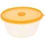 Set of 3 Surefresh Food Containers - Vented Lid - 1 Round Container 72.67 fl oz. - 2 Square Containers 25.35 fl oz.