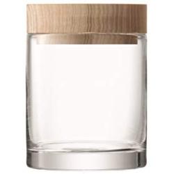 LSA International Lotta Container & Ash Lid, 5.5", Clear