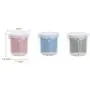 1PCS Small Size PP Plastic 4 Lattices Food Storage Containers Box with Rotating Wheel Kitchen Divider Classification Storage Tank Transparent Sealed Cans for Grain Candy Snacks Dried Goods Nuts(Green)