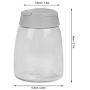 Spice Jar Condiment Jars Seasoning Box Condiment Storage Container Bottle Storage Container Glass Seasoning Bottles Jars 4 Boxes Set Kitchen Tool Accessories