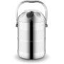 Thermos Food Jar Straight Form Thermos Stainless Food Flask Vacuum Insulated Food Containers (Color : Bowl cover, Size : 2000ml)