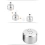LQQGXLCondiment bottle, jar condiment storage box Spice jar oil dispenser stainless steel sauce jar storage container set flavoring spice jar sugar bowl sugar bowl