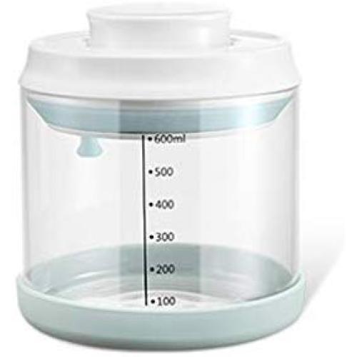 Storage Tank ABS Material Transparent Sealed cans Food Storage Storage Tank (Size : 600ml)
