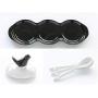 Mini Spice Jars Kitchen supplies ceramic seasoning jar set Japanese household storage box Mini Spice Jars Kitchen supplies ceramic seasoning jar set Japanese household storage box