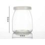 100/150/200Ml Glass Jam Jars Container Pudding Bottle With Lid Candy Yoghourt Jelly Mousse Milk Cups Storage Bottle Kitchen Jar,200Ml