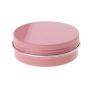 25pcs (20pcs× 60ml + 5pcs× 100 ml) Round Silver&Pink&Black Aluminum Metal Tins Storage Jars Containers with Secure Top Lids