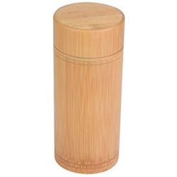 Tea Can, Portable Bamboo Tea Jar Storage Holder Container Box(Big)