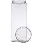 Silicook Clear Plastic Jar, Set of 3-40oz, Square Shaped, Transparent, Food Storage Container, Kitchen & Household Organization for Dry goods, Spices, Vegetables, Ingredients and More Silicook Clear Plastic Jar, Set of 3-40oz, Square Shaped, Transparent, Food Storage Container, Kitchen & Household Organization for Dry goods, Spices, Vegetables, Ingredients and More