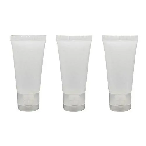 20Pcs 50ml/1.7oz Empty Refillable Clear Plastic Soft Tubes Cosmetic Sample Packing Storage Vial Container Bottle Jars Perfect For Facial Cleanser Lotion Shampoo Shower Gel 20Pcs 50ml/1.7oz Empty Refillable Clear Plastic Soft Tubes Cosmetic Sample Packing Storage Vial Container Bottle Jars Perfect For Facial Cleanser Lotion Shampoo Shower Gel