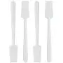 Pana Brand (50 pièces) Spatules Maquillage en Forme de Pique Blanc 5'' pour Mélanger et Échantillonner les Crèmes et Masques Faciaux. Pana Brand (50 pièces) Spatules Maquillage en Forme de Pique Blanc 5'' pour Mélanger et Échantillonner les Crèmes et Masques Faciaux.
