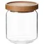 4er Glasbehälter mit Deckeln, HOMELUNY Glas Aufbewahrungsbehälter, Getreidebehälter, Aufbewahrungsbehälter für Süßigkeiten, Kekse, Reis, Zucker, Mehl, Snacks, um Lebensmittel trocken und frisch zu halten