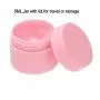 FAYERXL 5g Pink Kosmetikbehälter, 24 Stück Mini-Behälter für Kosmetikproben, DIY-Behälter mit Deckeln