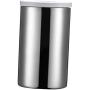 Canisters Kitchen Counter Stainless Steel with Lids - silvery