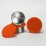 UPKOCH Spice Tins Jars Kitchen Organizer Storage Can with Silicone Lid Condiment Container Kitchen Condiment Holder 2pcs
