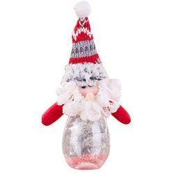 Vosarea Christmas Candy Gift Box Party Candy Sweet Jar Xmas Candy Gift Jar with Doll