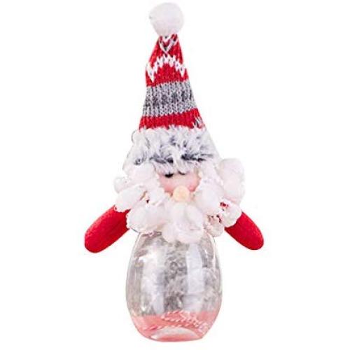 Vosarea Christmas Candy Gift Box Party Candy Sweet Jar Xmas Candy Gift Jar with Doll