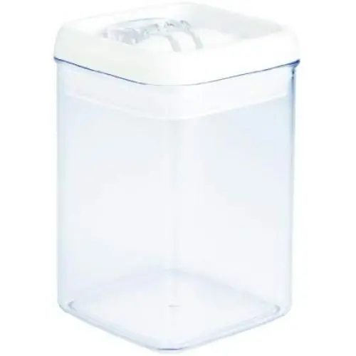 Pot en plastique blanc empilable 2,4 L Novastyl 4036178 Aloe Clear Pot en plastique blanc empilable 2,4 L Novastyl 4036178 Aloe Clear