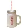 Maroon GrandpaS House Rules Spoiling Mandatory Frosted Glass Mason Jar With Straw Maroon GrandpaS House Rules Spoiling Mandatory Frosted Glass Mason Jar With Straw