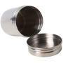Cngstar Tea Tins Lids Canister Home Kitchen Canisters for Tea Coffee Sugar Storage Loose Leaf Tea Tin Containers Storage （Size 2）