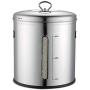 Cookie Jar Cereal Coffee Storage Containers Jar 304 Stainless Steel with Lids Airtight Bpa Free Large, Food Storage Containers Jar for Kitchen Pantry Organization Canister Candy Bulk, 6L/8L