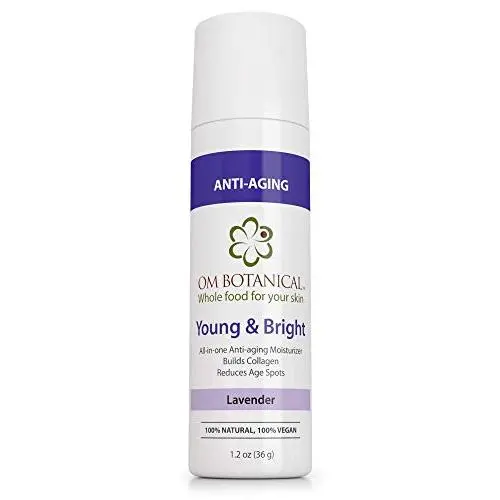 Jung & Strahlend All-in-One Organisches Tag- und Nachtpflegeöl | Straffere, makellose Haut mit natürlicher Anti-Aging- und Altersflecken-Reduzierung | Faltenreduzierung mit Peptiden, Gotu Kola, Niacinamid & Algen Sonnenschutzmittel