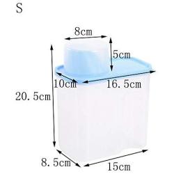 Kitchen grains/legumes storage box Storage jar Plastic Transparent with Lid Seal 3-piece set Food Dispensers