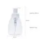 2 Stück 250 ml/8,5 oz Wiederbefüllbare Kunststoff-Schaumbereitsstellungs-Pumpflaschen, leere Behälter für Haushalt, Make-up, Shampoo, Kosmetik, Reiniger, Aufbewahrungsbehälter für Badezimmer, Waschtische, Küche (Transparent)