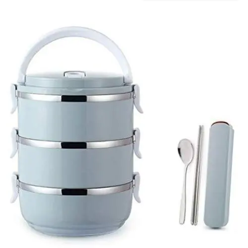 Thermos Food Jar 2100ML Thermos Stainless Food Flask Pink,Leakproof Insulated Food Containers With Portable Insulated Bag,Three Layers,With Tableware (Size : NO-Bag) Thermos Food Jar 2100ML Thermos Stainless Food Flask Pink,Leakproof Insulated Food Containers With Portable Insulated Bag,Three Layers,With Tableware (Size : NO-Bag)