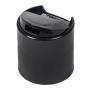 SHANY Frosted Plastic PET Cosmo Bullet Squeeze Bottle/Flip Cap Lid - Portable Liquid Container in Travel Size Bottle - BPA-Free - 2oz
