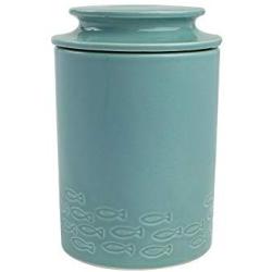 T&G Woodware Ocean Ceramic Crab Store Storage Jar Tea, Coffee, Sugar Canister Pasta Pot