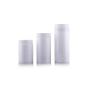 3PCS Disposable Airless Pump Bottles-Empty Portable Plastic Mini Bayonet Cream Lotion Toner Cosmetic Toiletries Liquid Storage Containers Jar Pots(White) (5ml)