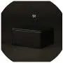 Coffret de rangement portable pour thé en métal fer, boîte miniature, accessoires pour thé, contenants scellés, rangement, pots, organiseur pour bijoux, noir. Coffret de rangement portable pour thé en métal fer, boîte miniature, accessoires pour thé, contenants scellés, rangement, pots, organiseur pour bijoux, noir.