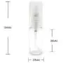 12PCS 0.53oz/15ml Empty Refillable Clear Plastic Travel Bottle Pump Bottle Dispenser Containers Jar Leak Proof for Essential Oils Lotions Liquid Cosmetic Toiletries Liquid Perfum and More 12PCS 0.53oz/15ml Empty Refillable Clear Plastic Travel Bottle Pump Bottle Dispenser Containers Jar Leak Proof for Essential Oils Lotions Liquid Cosmetic Toiletries Liquid Perfum and More