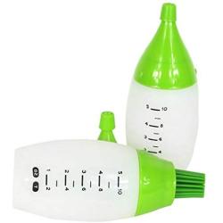 JUSTDOLIFE Oil Brush Multi-function Oil Bottle Creative Food Grade Silicone Basting Brush with Oil Bottle