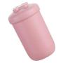 UPKOCH Plastic Cereal Storage Containers Dry Food Flour Snacks Sugar Storage Bottle for kitchen Home (Pink)