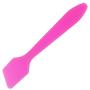 Pana Brand 100 Pieces Disposable Makeup PINK Tip Angled Spatula Cosmetic Skin Care Facial Cream Mask Spatula for Mixing and Sampling