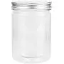 16 Pièces Pots en Plastique Transparent avec Couvercles Texturés Argentés 20oz Cylindres Droits Contenants de Rangement pour Nourriture et Rangement à la Maison 16 Pièces Pots en Plastique Transparent avec Couvercles Texturés Argentés 20oz Cylindres Droits Contenants de Rangement pour Nourriture et Rangement à la Maison