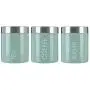 Premier Housewares Liberty Tea, Coffee and Sugar Canisters - Set of 3, Pistachio