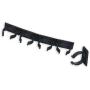 SimpleHouseware 30 Spice Gripper Clips Strips Cabinet Holder - 6 Strips, Holds 30 Jars