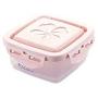 Home Kitchen Sealed Container Airtight Fridge Bottle Scale Storage Box Grain Beans Rice Grain Cereal Snack Jar Dried Fruit Cans,240ml,Pink