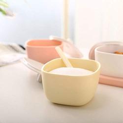 LQQGXLCondiment bottle, jar condiment storage box Spice jars, food storage containers with lids, spice jars, spice storage boxes, sugar bowls, sugar bowls