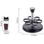 LQQGXLCondiment bottle, jar condiment storage box Spice jars, glass jars, flavoring jars, glass storage jars, food storage containers with lids