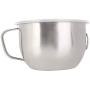 Stainless Bowl, 6.13.7in 1300ml Stainless Steel Portable Instant Noodle Bowl with Handle and Sealed Lid for Cooking, Baking, Prepping
