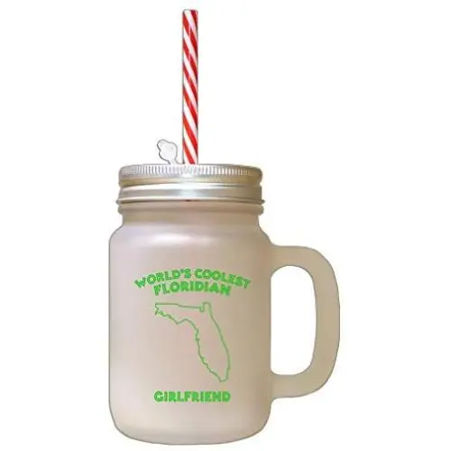 La plus belle amie floridienne de Green WorldS : Bocal en verre glacé avec paillon. La plus belle amie floridienne de Green WorldS : Bocal en verre glacé avec paillon.