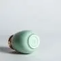 Mini Tragbare, Versiegelte Goji-Dosen, Longquan Celadon Keramik (2,5 oz, Hellgrün)