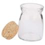 Mini Round Glass Favor Storage Jars Bottle Containers Suit for Home Kitchen Food Sugar and Jam Storaged and Wedding Decoration